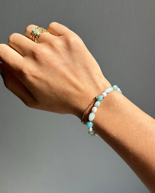 Bracelet Léa - Amazonite