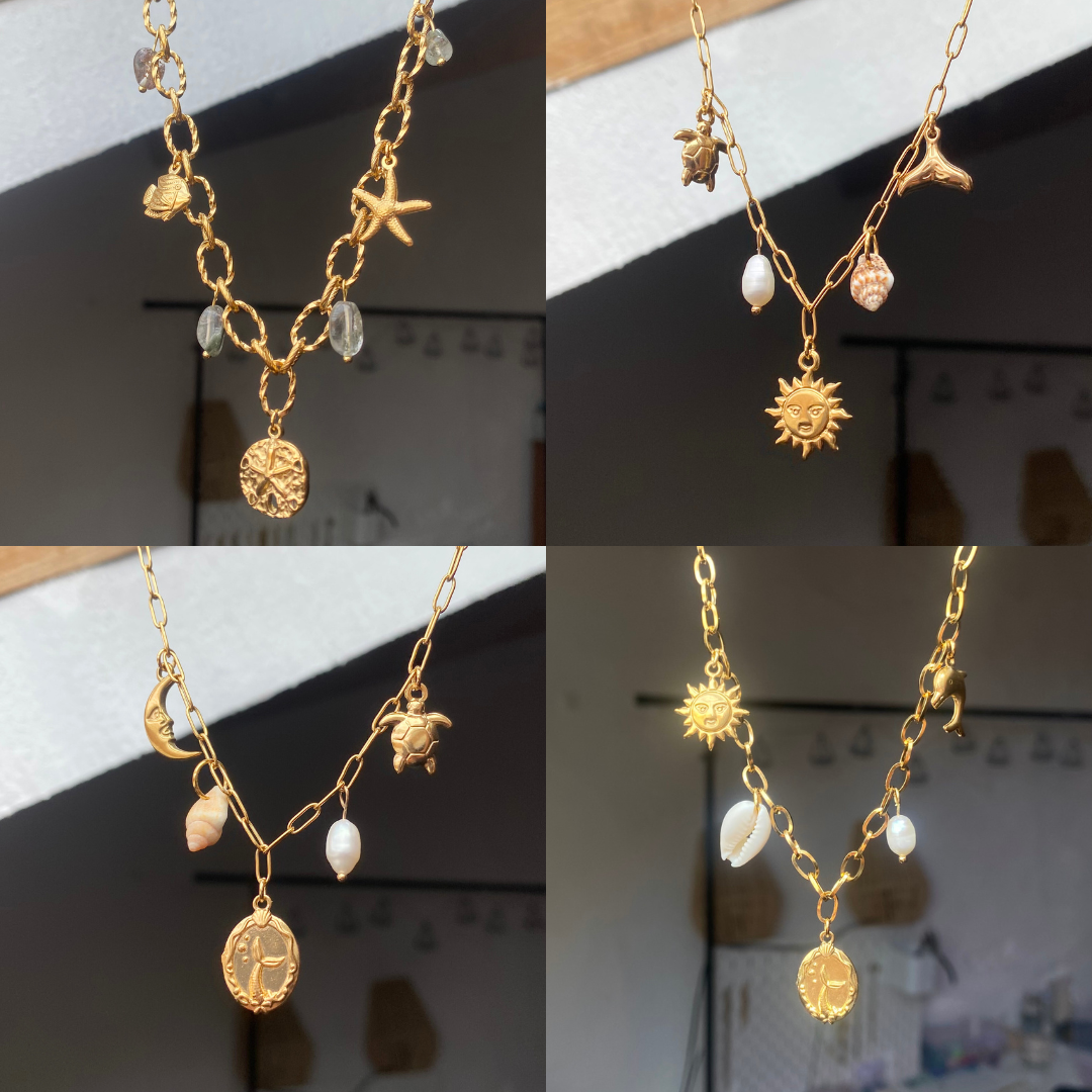 Je personnalise mon collier - Doré