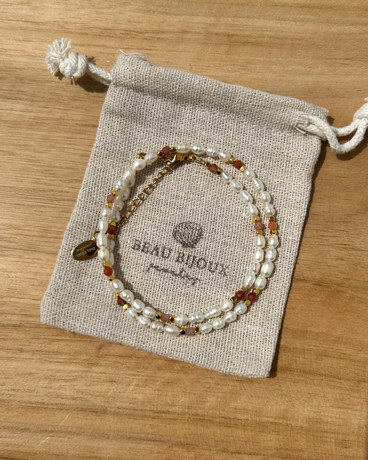 Collier Maëlle - Onyx Orange