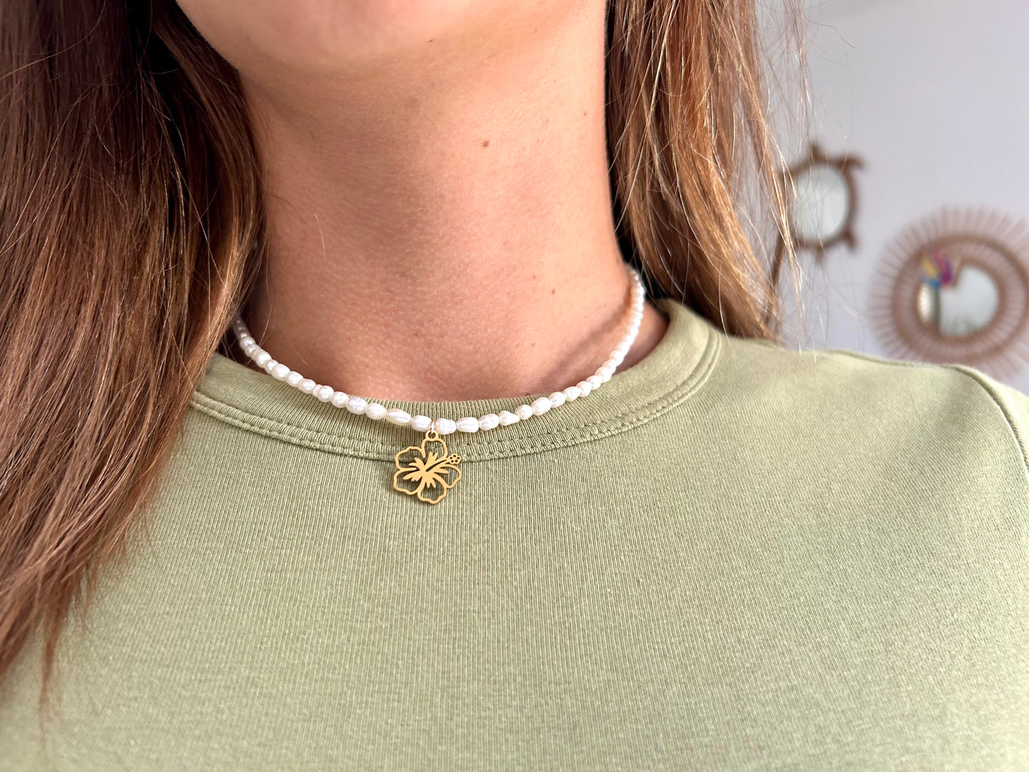 Collier Hibiscus