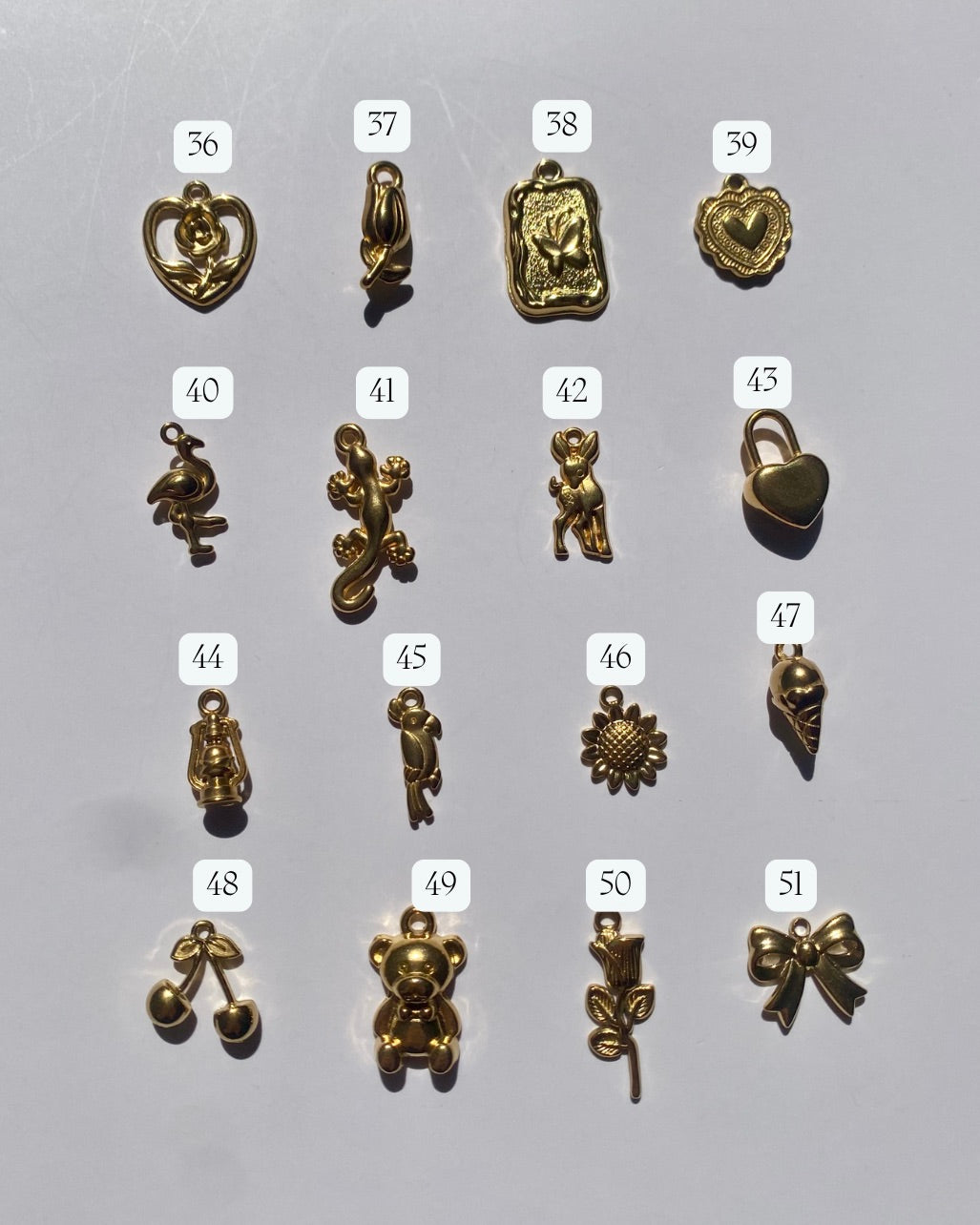 Je personnalise mon collier - Doré