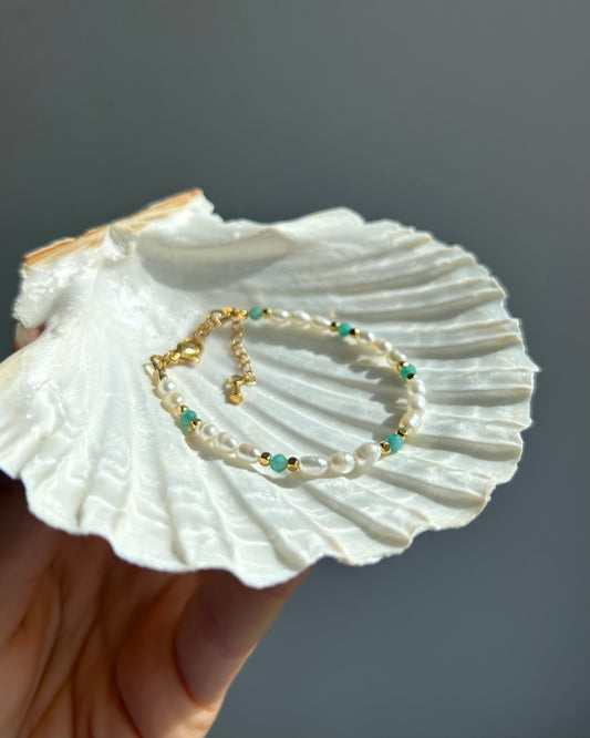 Bracelet Maëlle - Aventurine verte