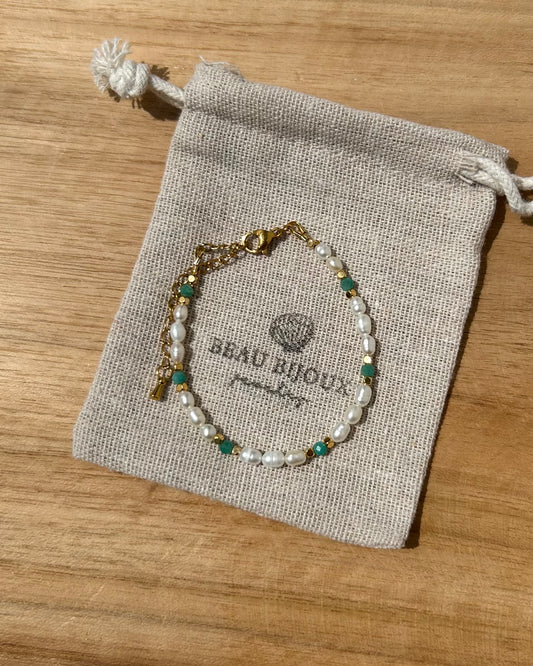 Bracelet Maëlle - Aventurine verte