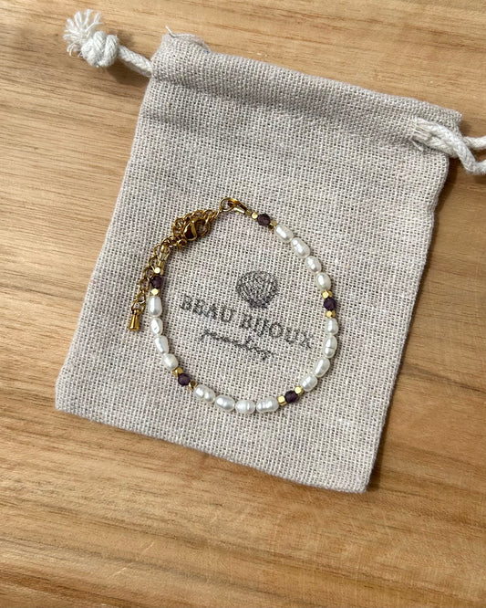 Bracelet Maëlle - Améthyste