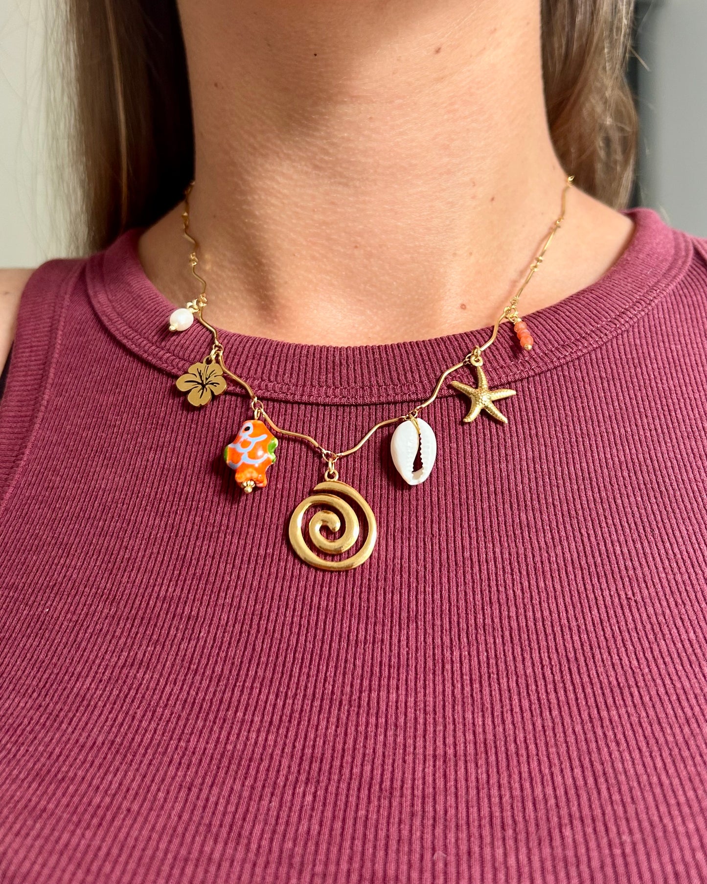 Collier à charms - Alyson