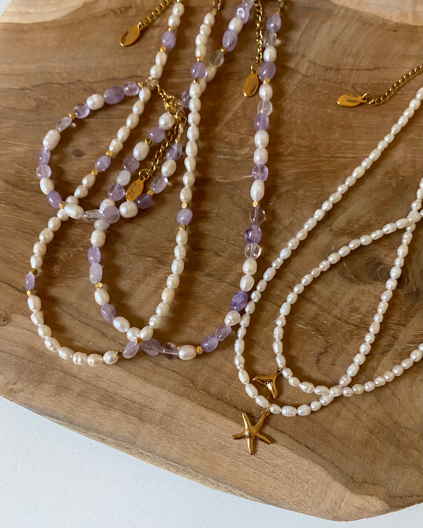 Collier Léa - Améthyste