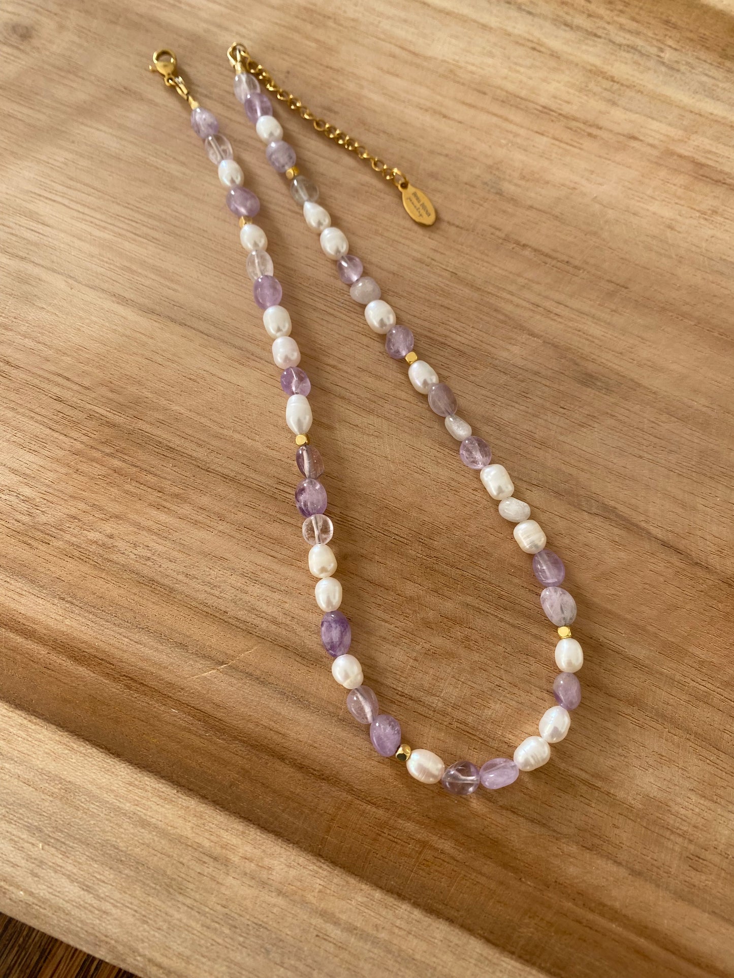 Collier Léa - Améthyste