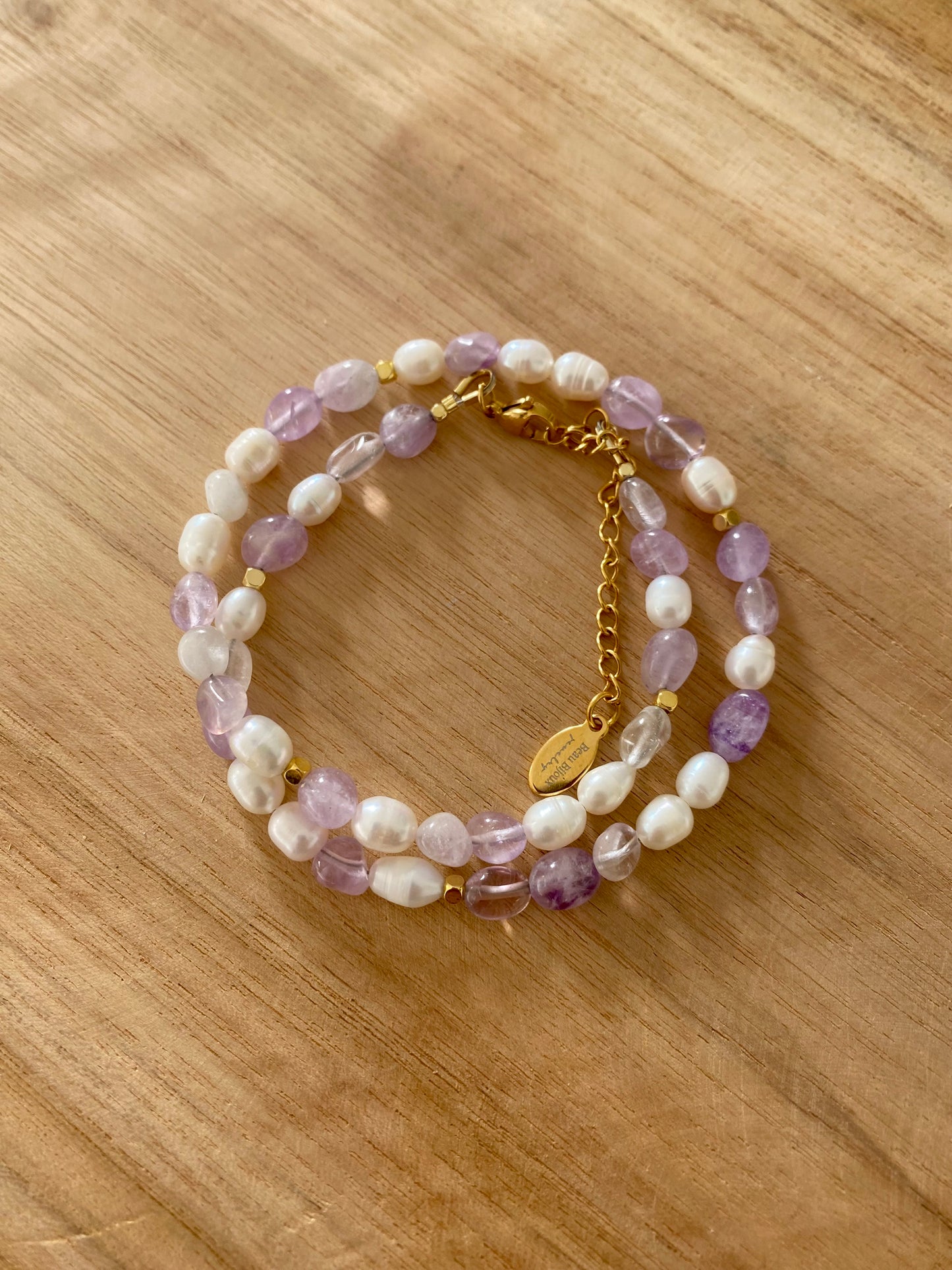 Collier Léa - Améthyste