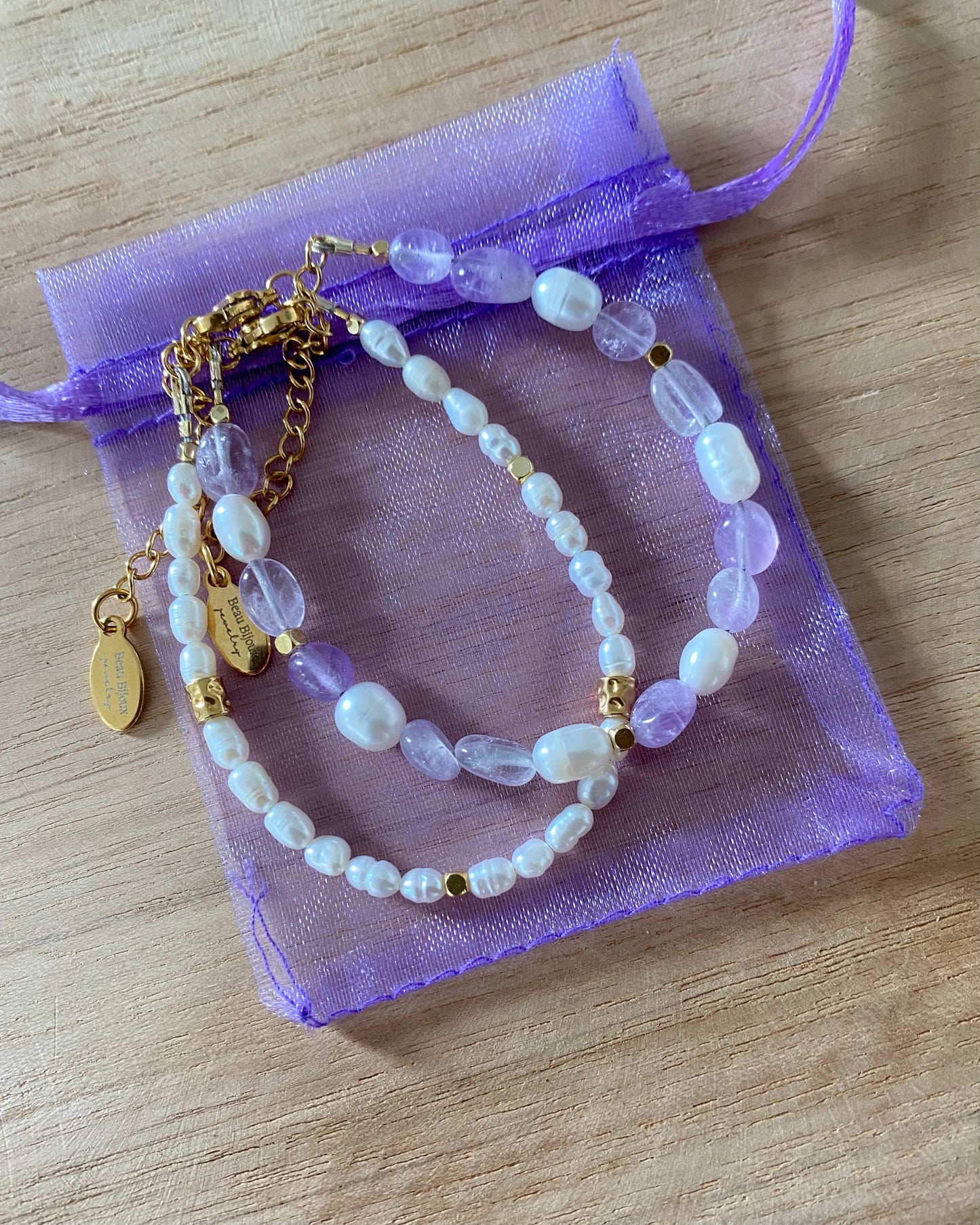 Bracelet Léa - Améthyste