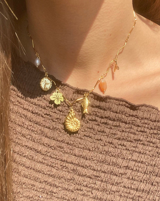 Collier à charms - Meredith