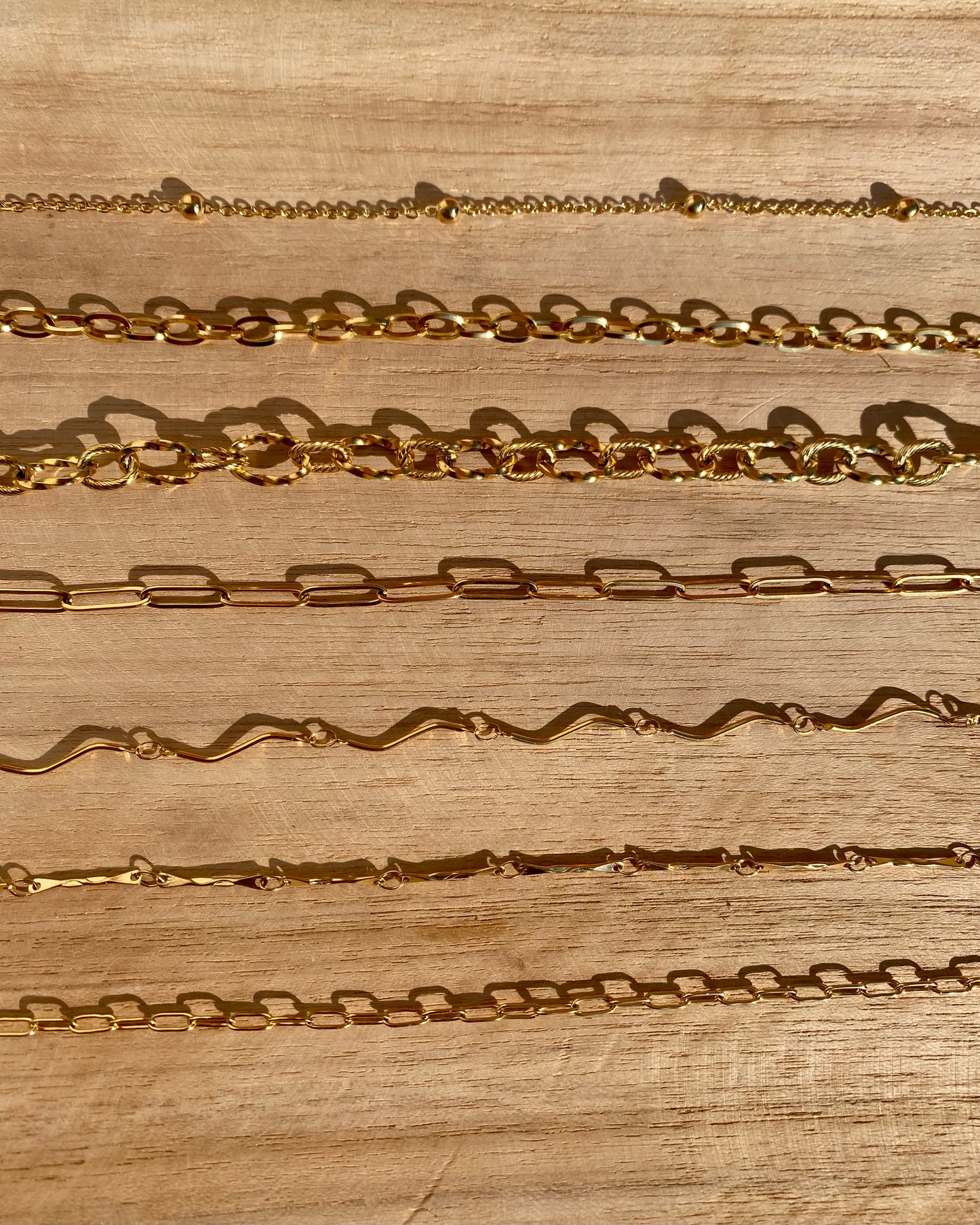 Je personnalise mon collier - Doré