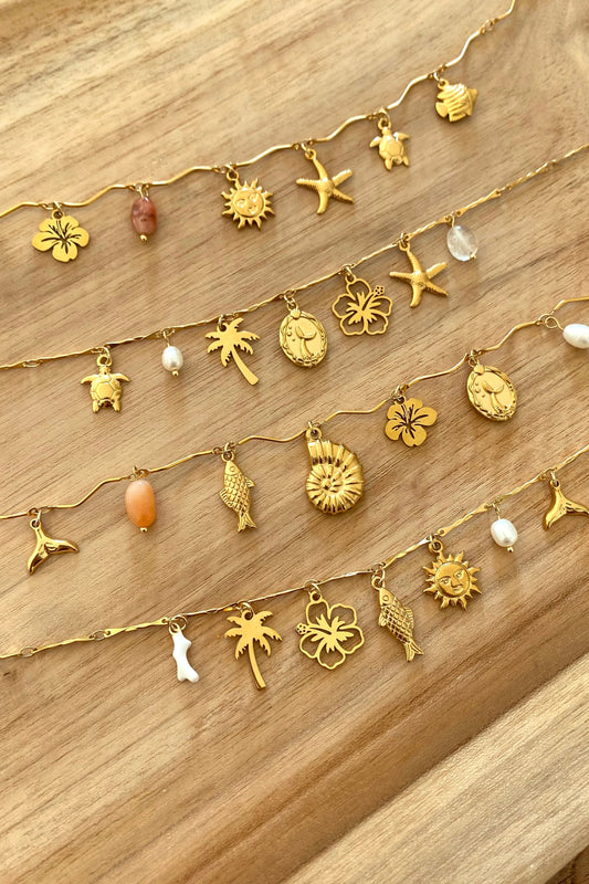 Je personnalise mon collier - Doré