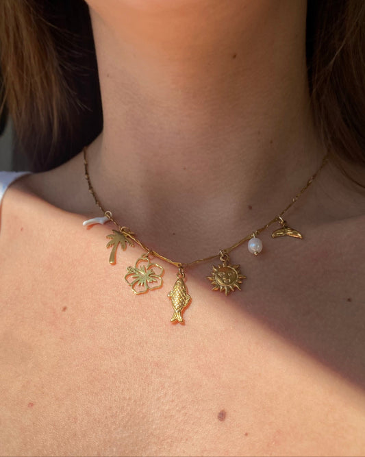 Collier à charms - Laureen