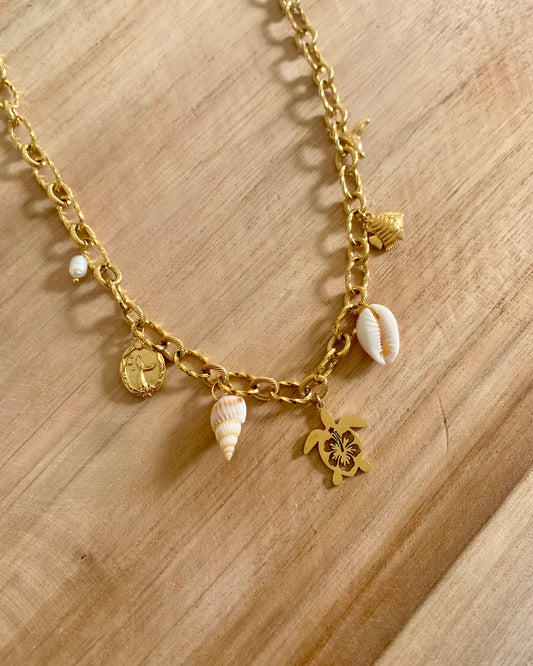 Collar con dijes - Eva