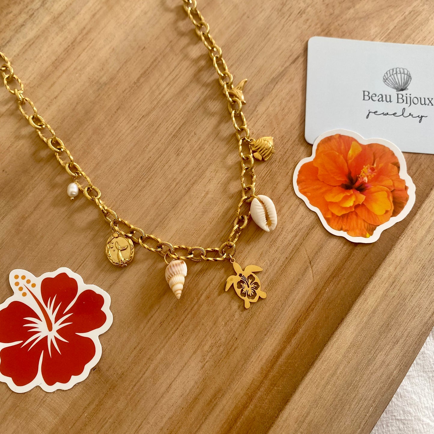 Collar con dijes - Eva