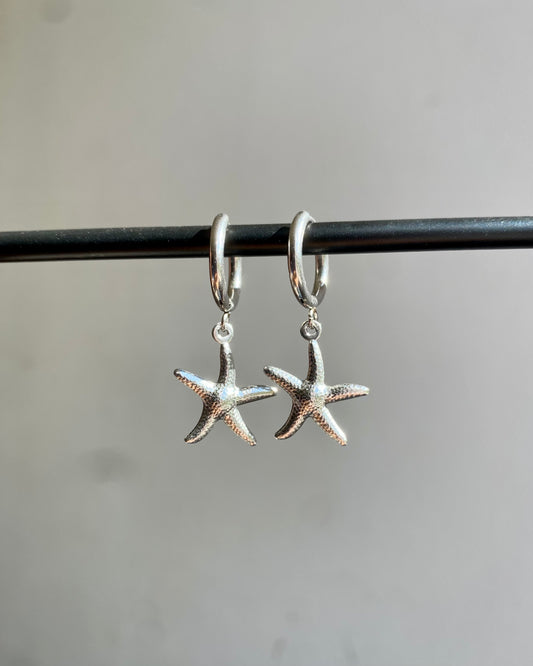 Créoles - Etoile de mer (argenté)