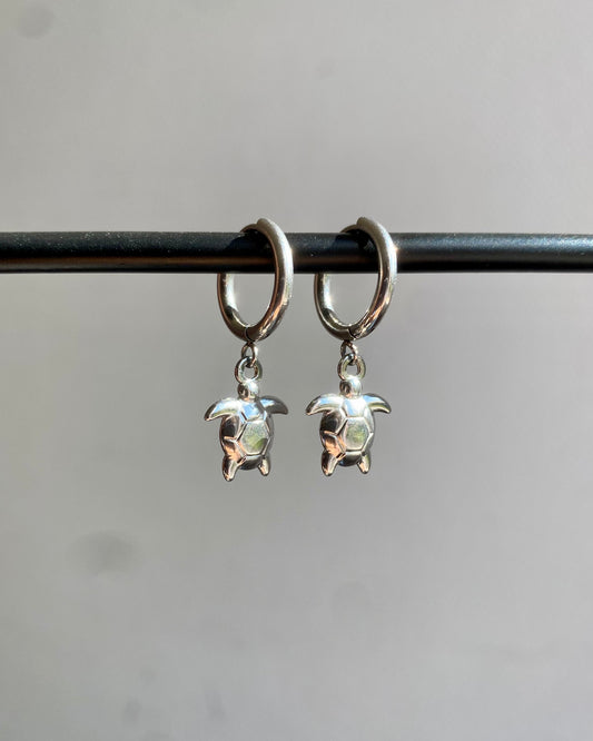 Créoles - Tortue (argenté)