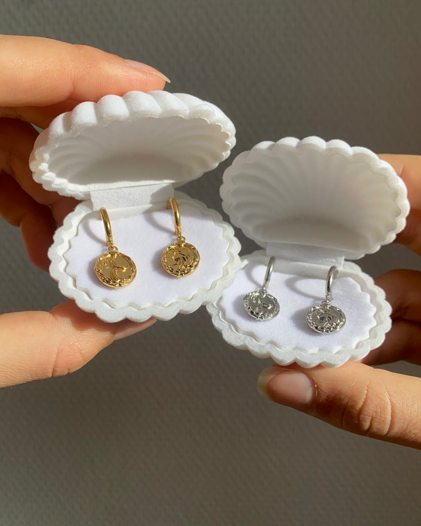 Boucles d'oreilles créoles Ariël
