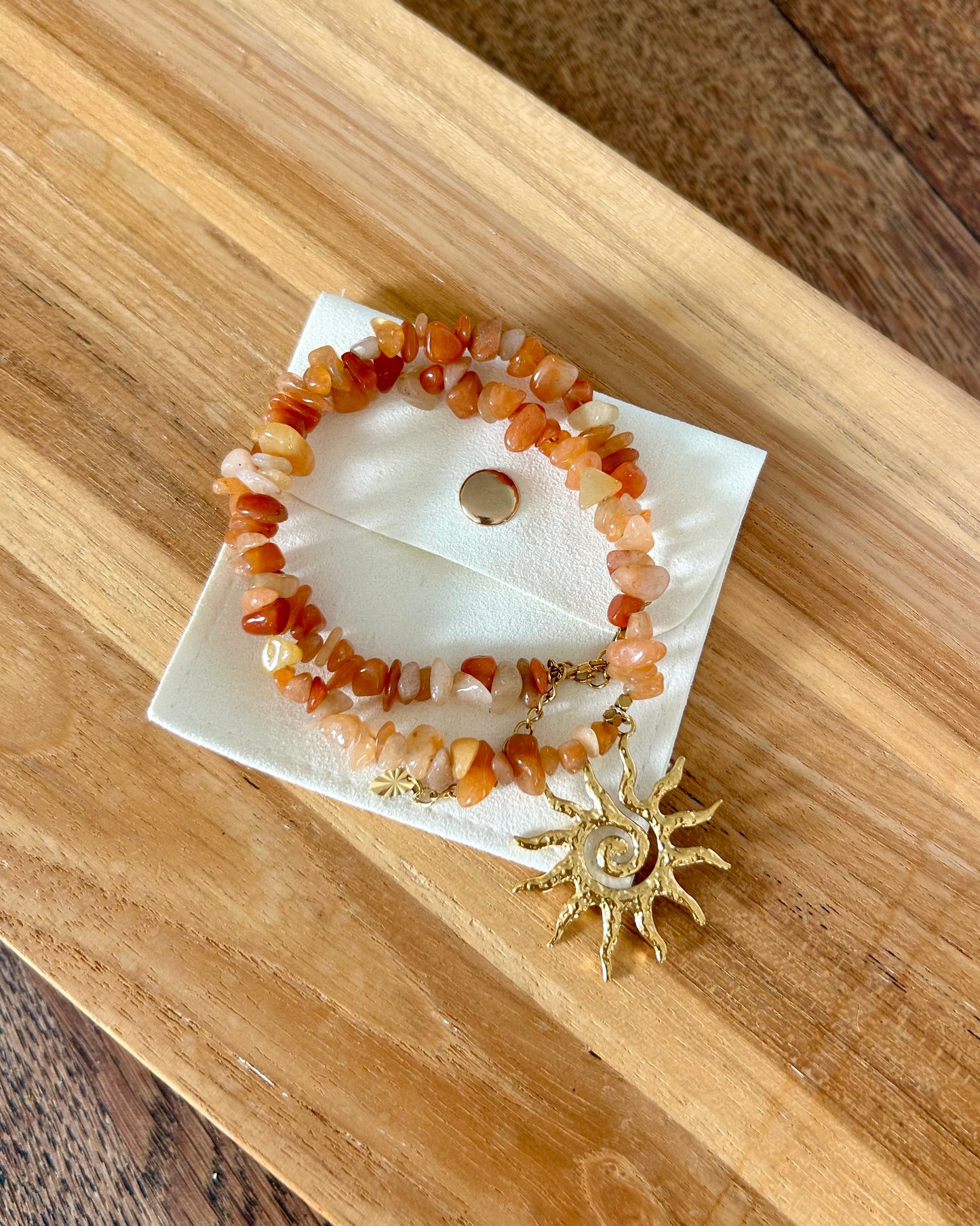 Collier Feu d’été