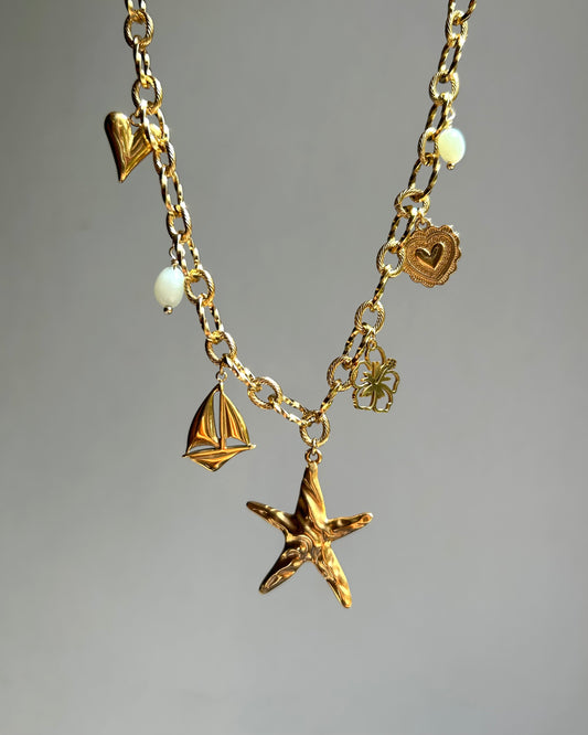 Collar con dijes - Verano