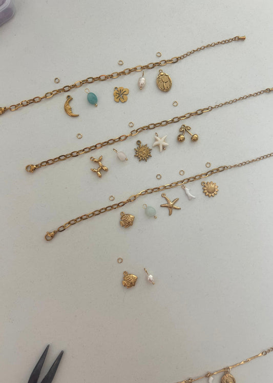 Personalizo mi pulsera - Oro