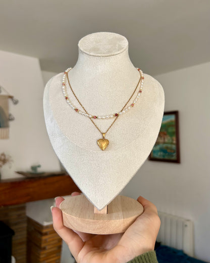 Collier Maëlle - Onyx Orange