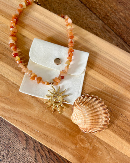 Collier Feu d’été