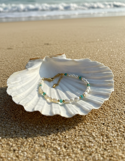Bracelet Maëlle - Aventurine verte