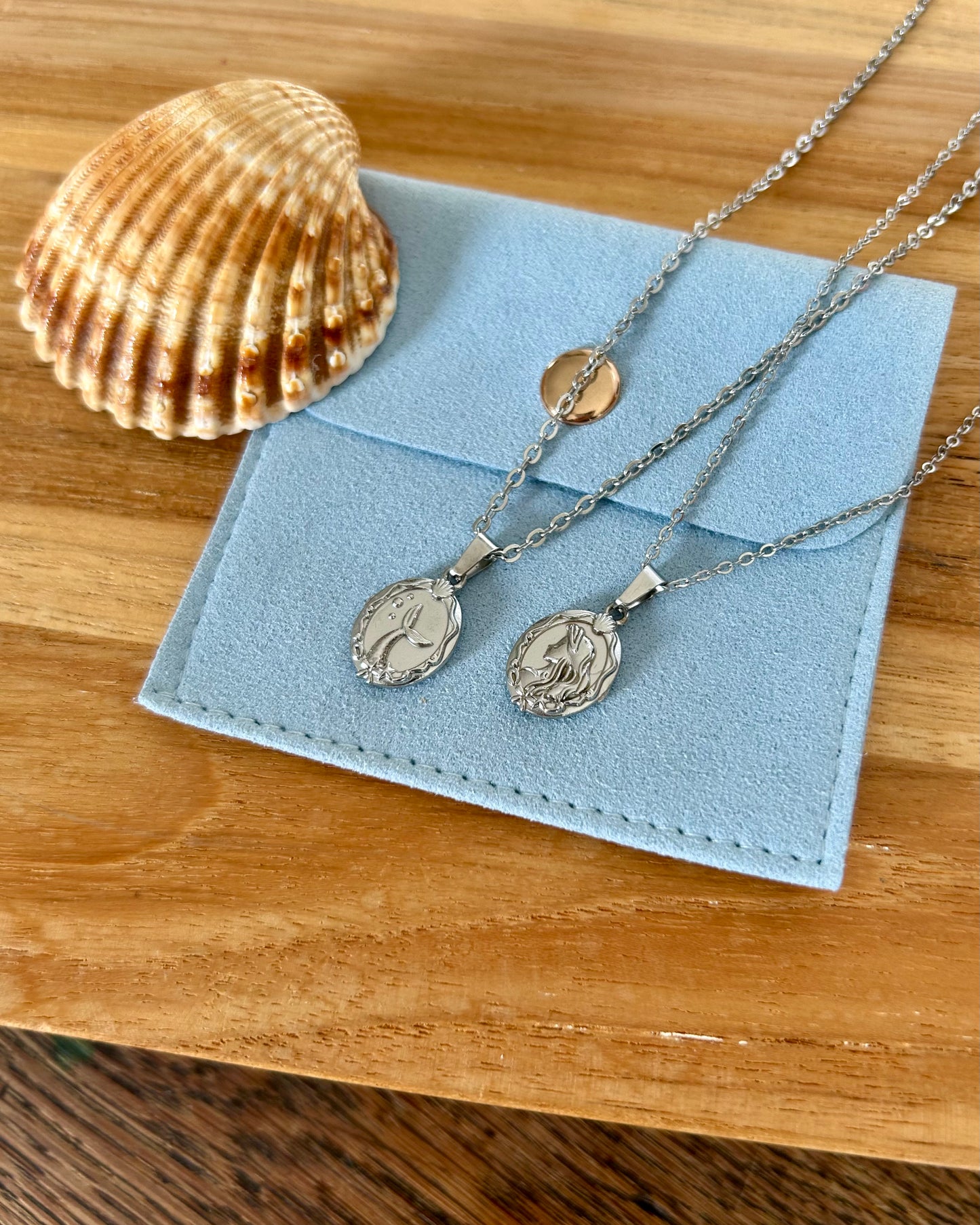 Collier Ariël (en argenté)