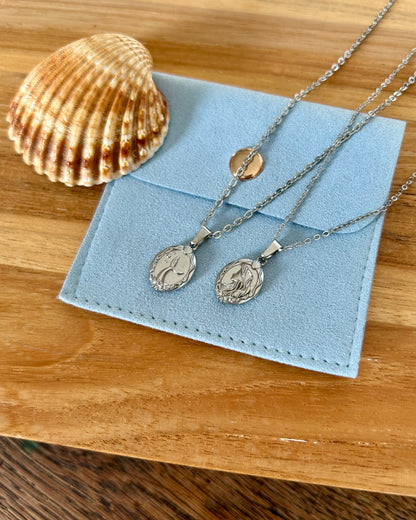 Collier Ariël (en argenté)