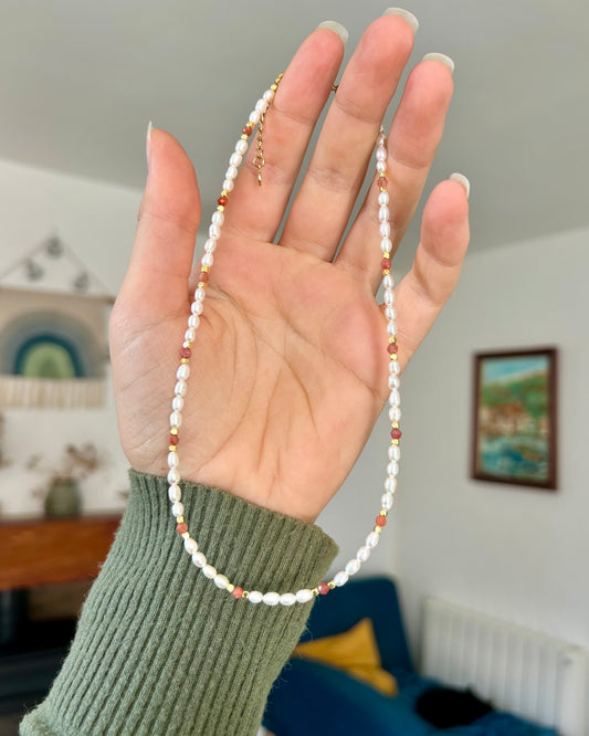 Collier Maëlle - Onyx Orange