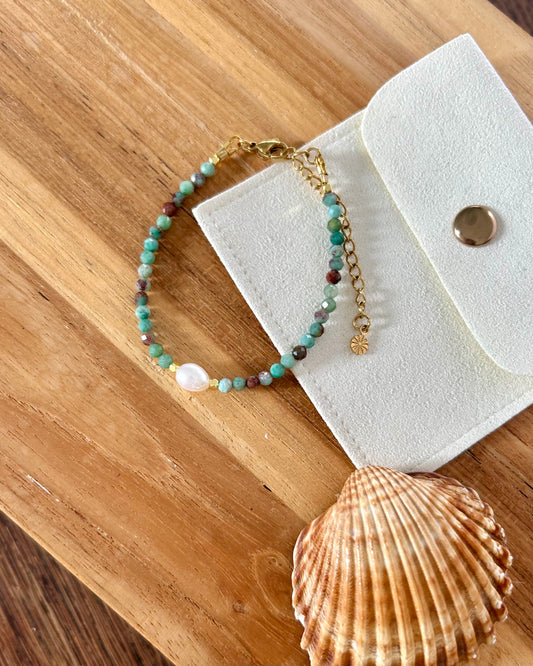 Bracelet Anne - Chrysocolle