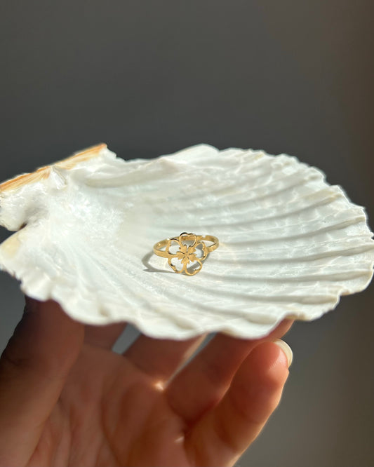 Bague Fleur (doré)