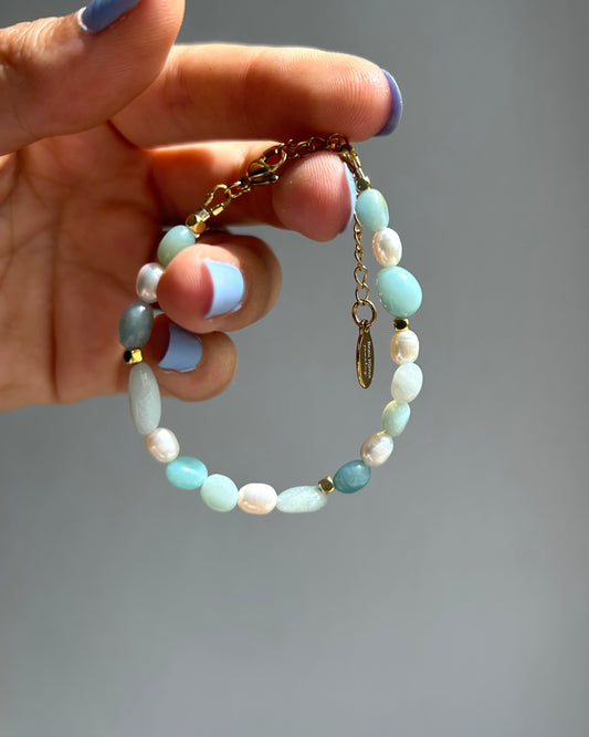 Bracelet Léa - Amazonite