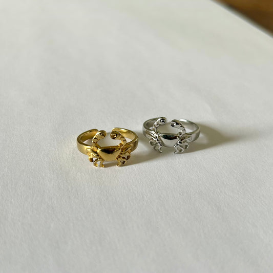 Bague Crabe