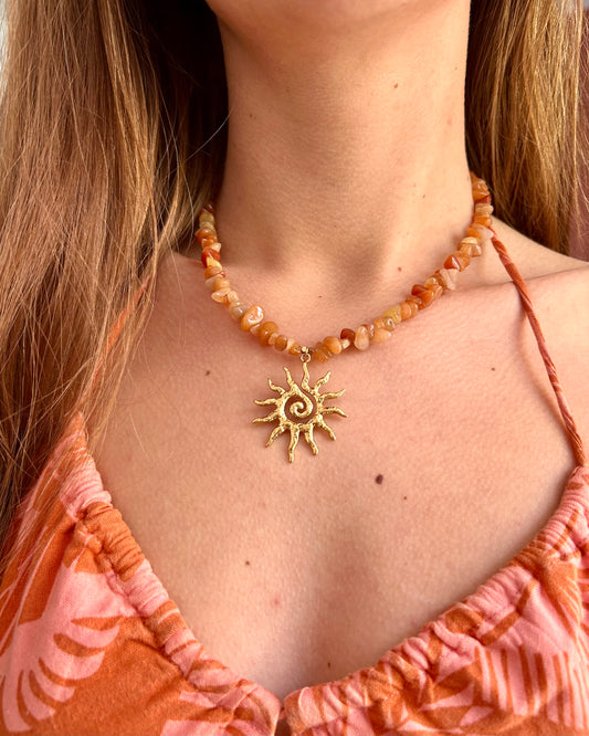 Collier Feu d’été