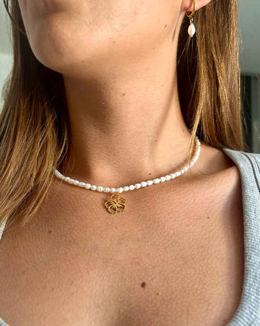 Collier Hibiscus