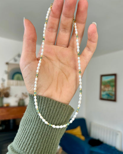 Collier Maëlle - Green Adventurine