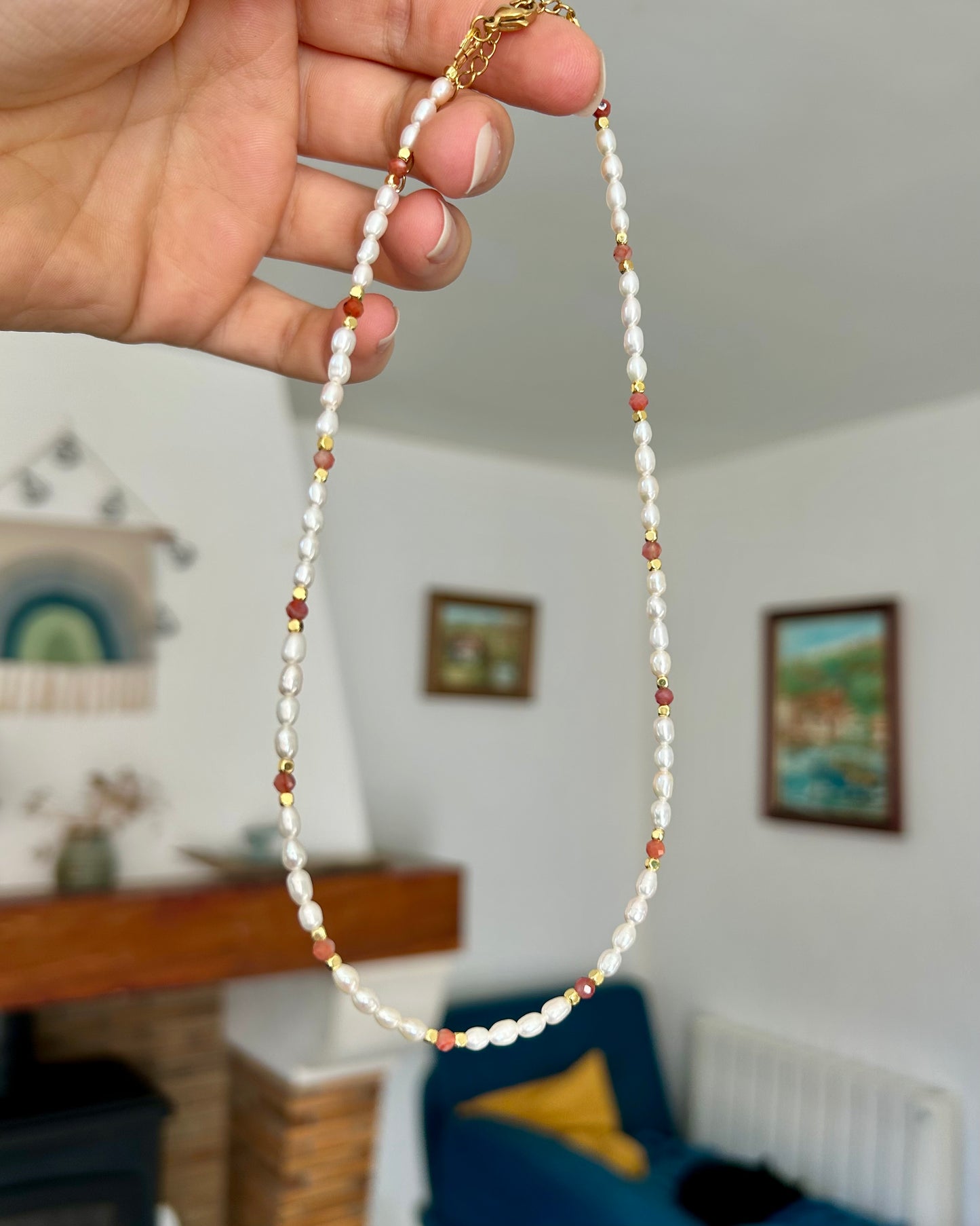 Collier Maëlle - Onyx Orange