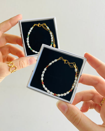 Bracelet Maëlle - Onyx Orange