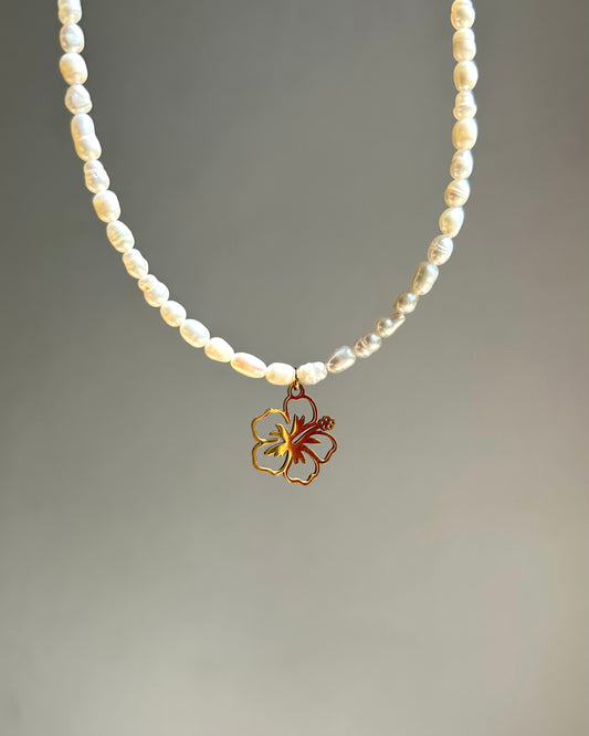 Collier Hibiscus