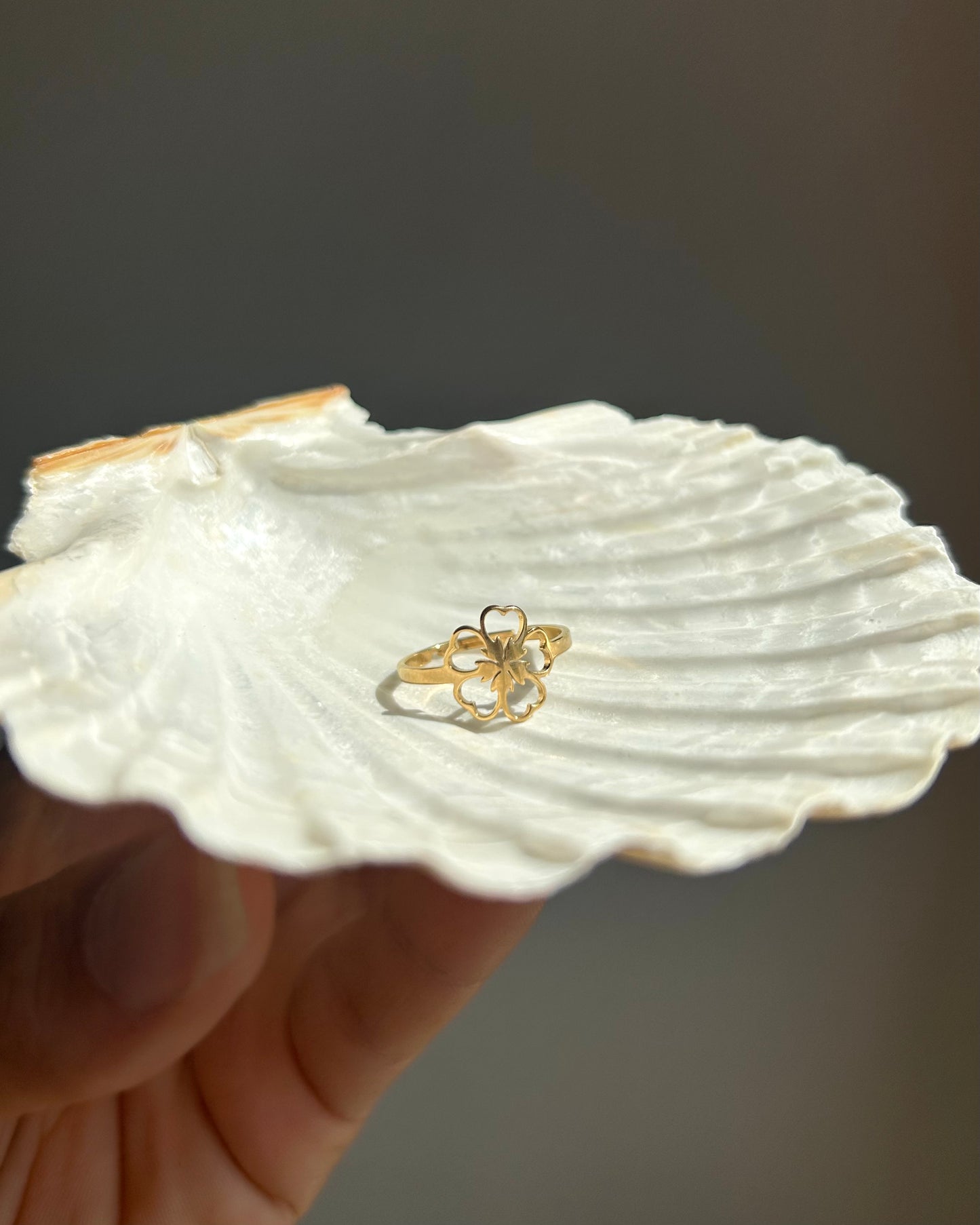 Bague Fleur (doré)