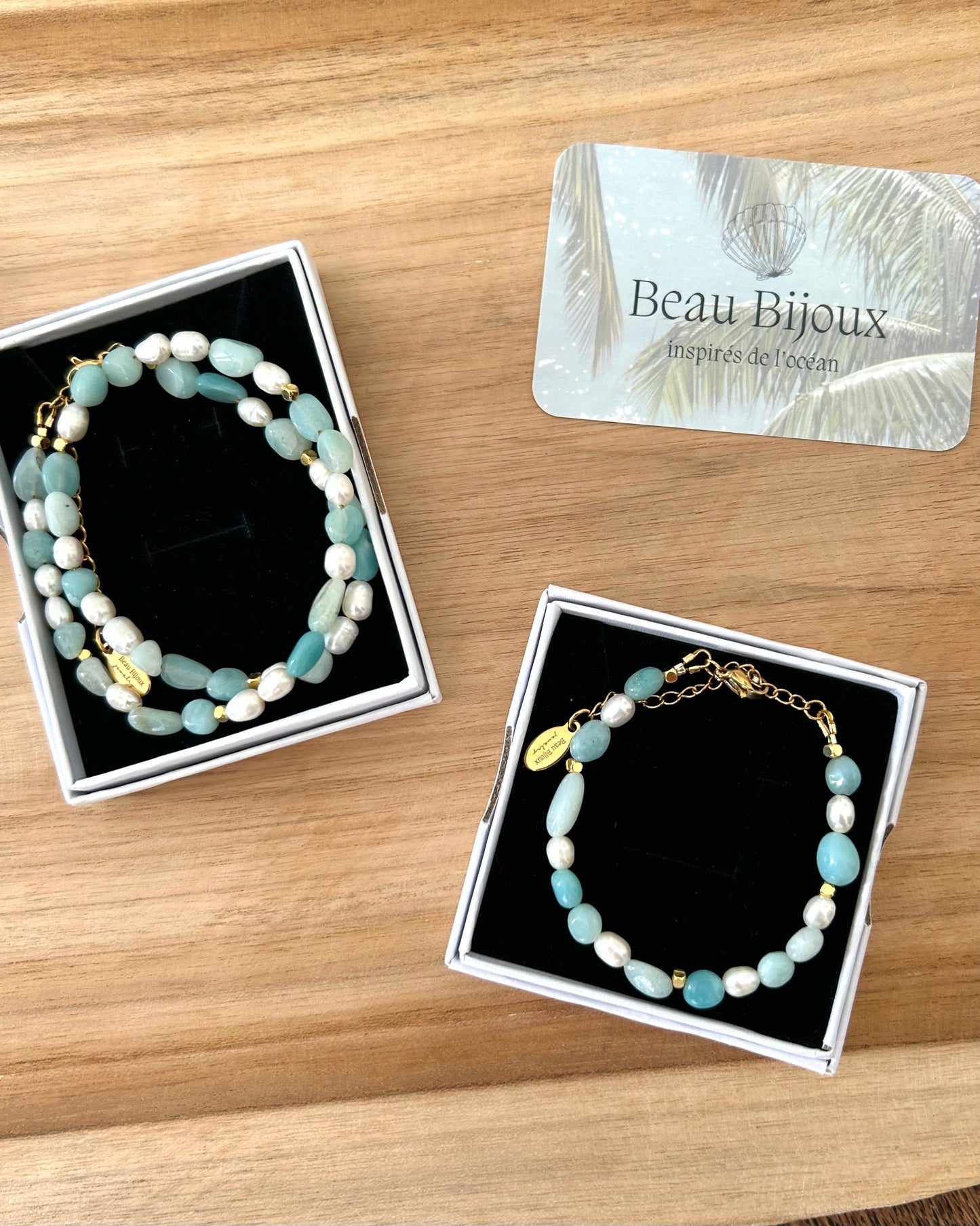 Bracelet Léa - Amazonite