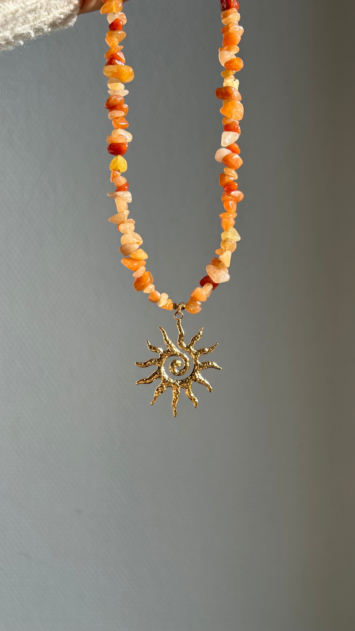 Collier Feu d’été