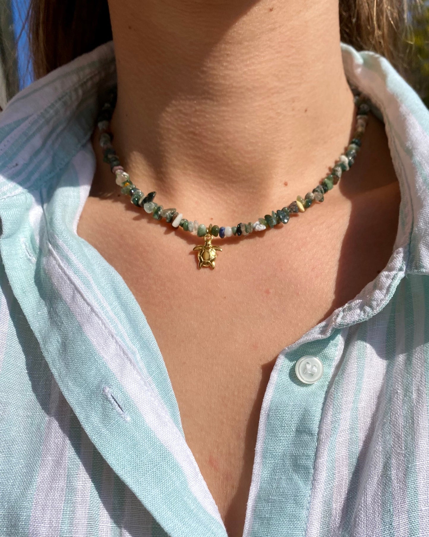 Treasure of the Islands necklace (unique piece)