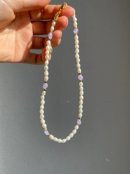 AMETHYSE NAAM ketting