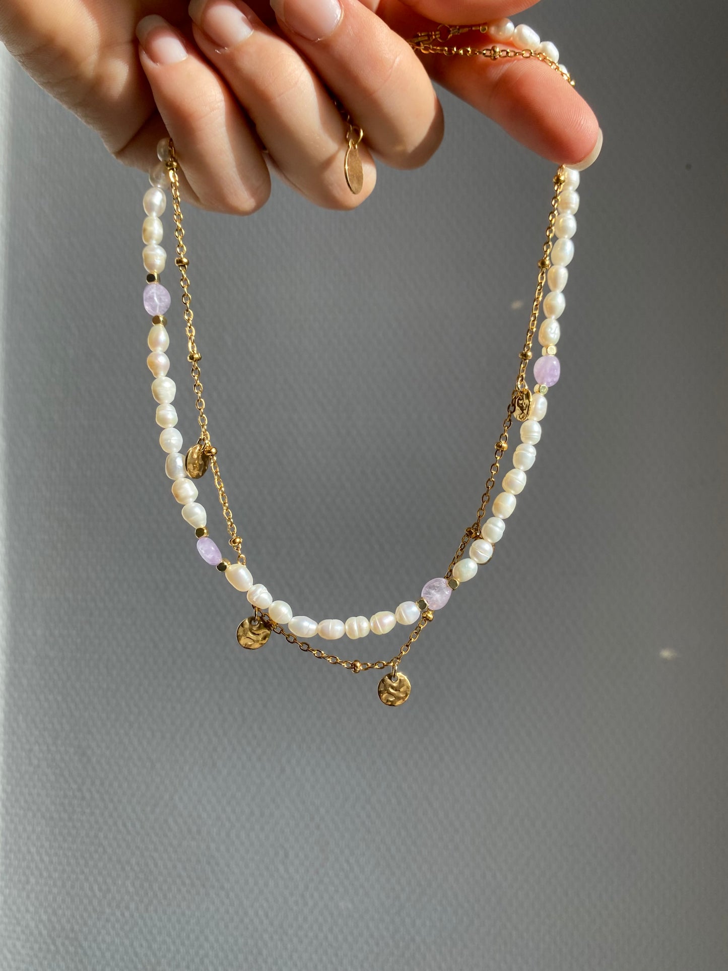 AMETHYSE NAAM ketting