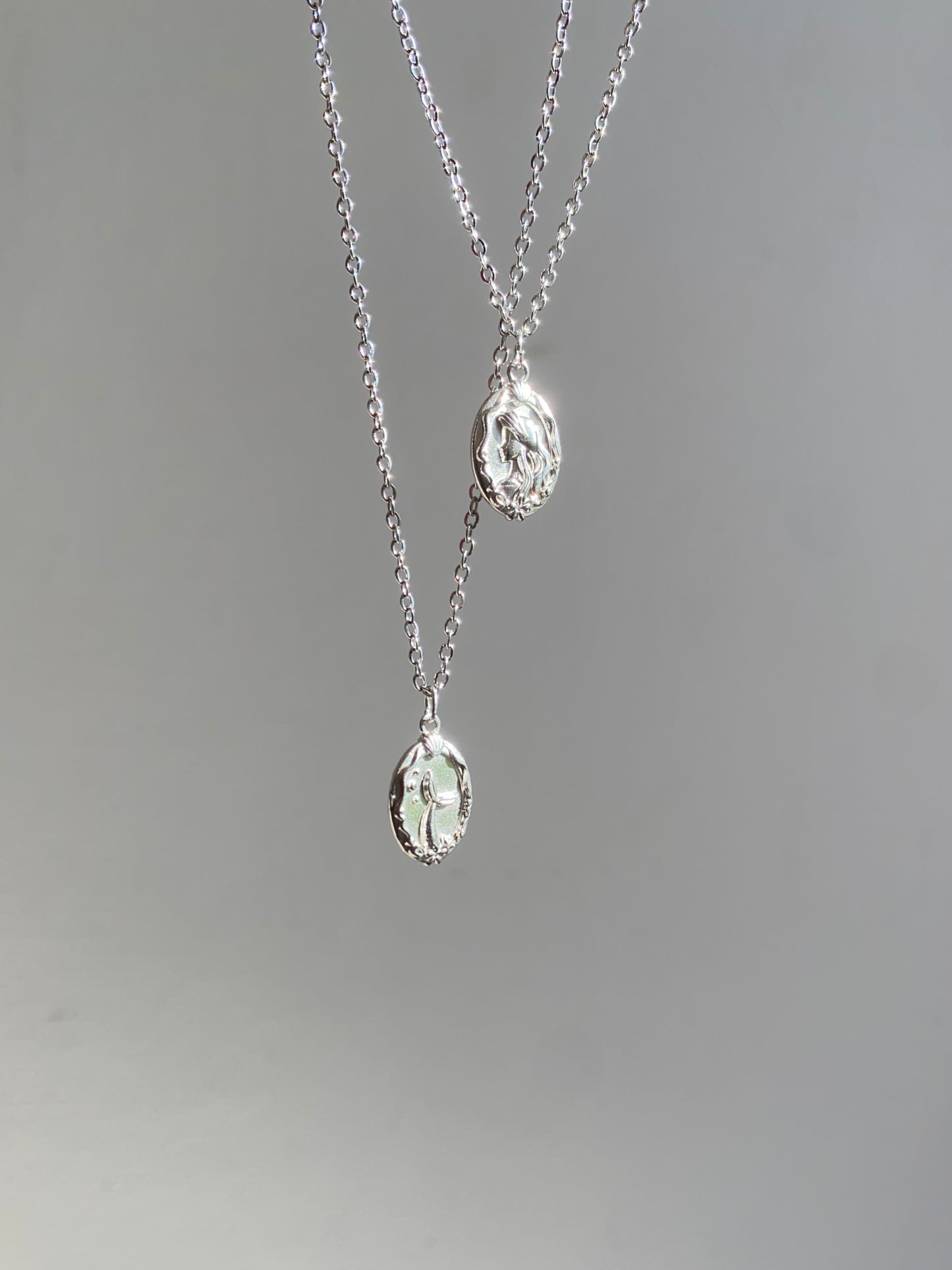 Collier Ariël (en argenté)