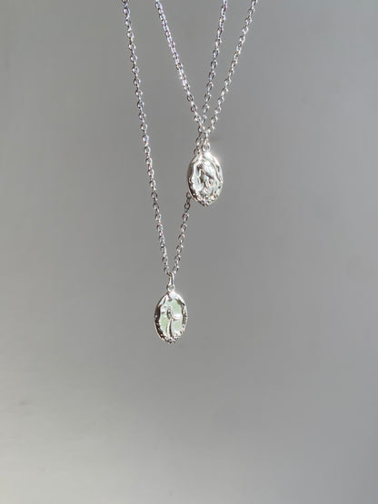 Collier Ariël (en argenté)