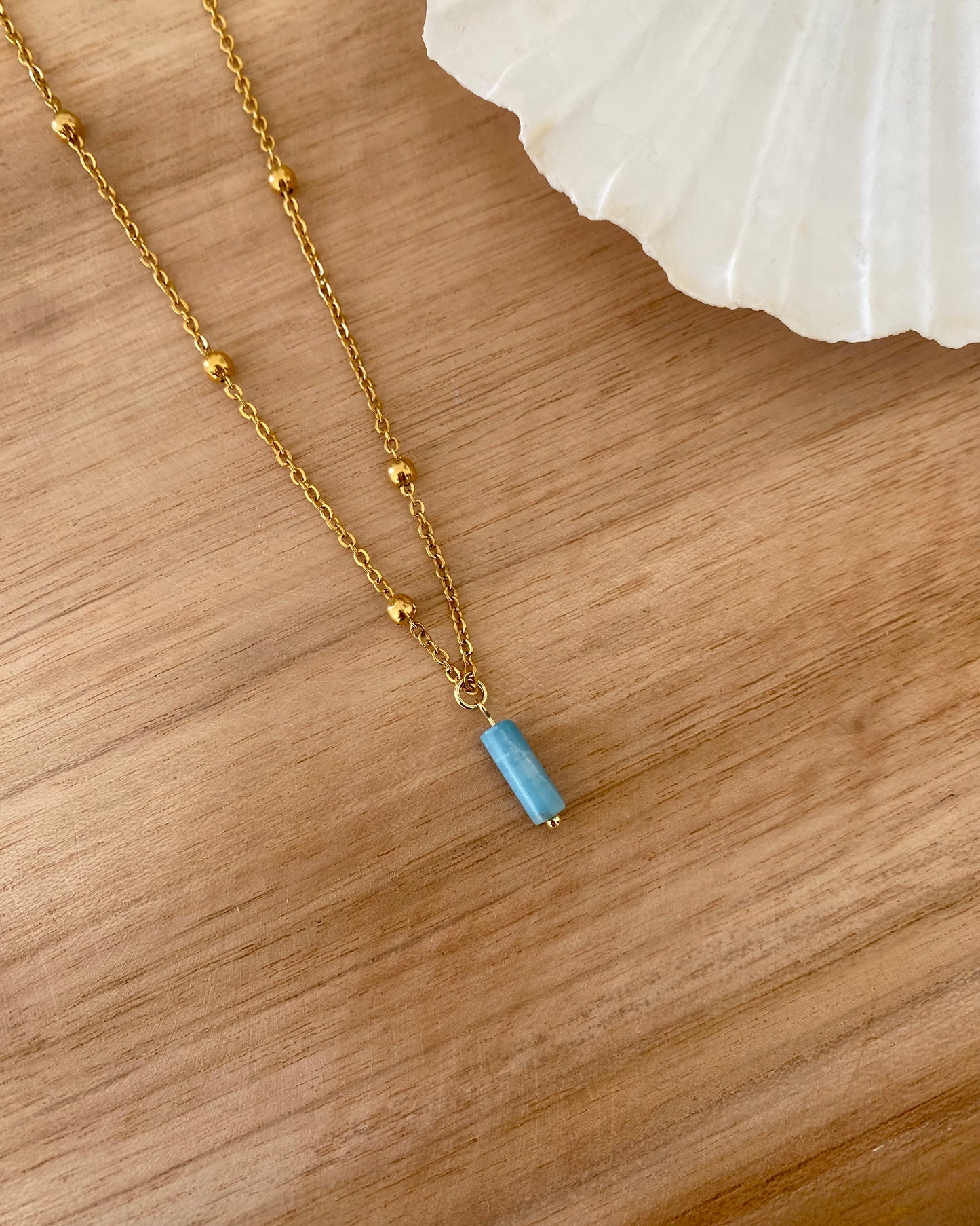 Collier Aquamarine